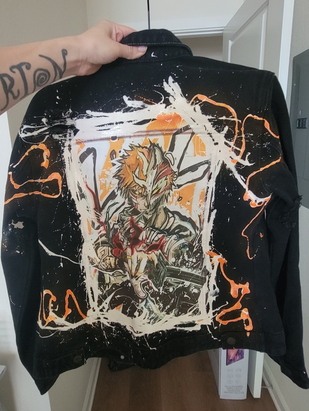 Anime Art Demin Jacket